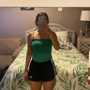 Forever 22 green top